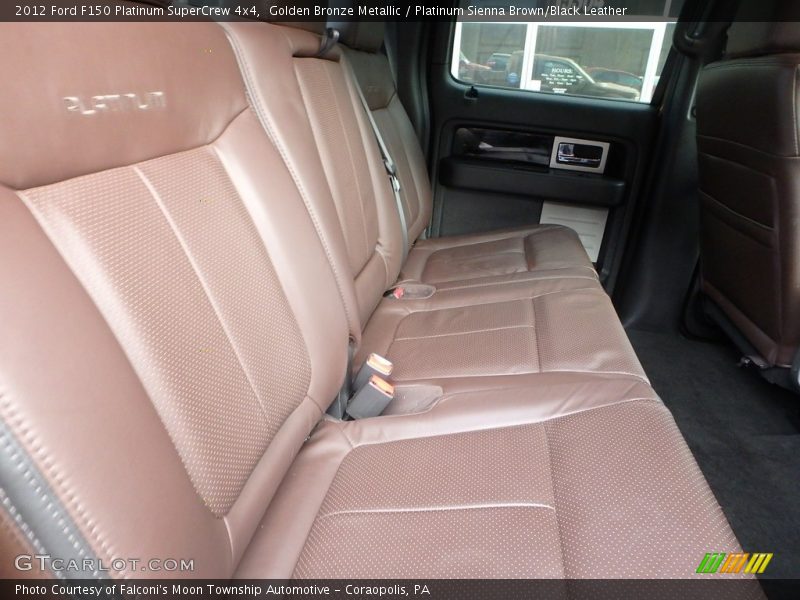 Golden Bronze Metallic / Platinum Sienna Brown/Black Leather 2012 Ford F150 Platinum SuperCrew 4x4
