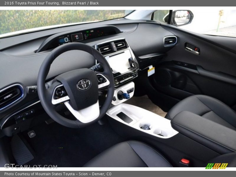  2016 Prius Four Touring Black Interior