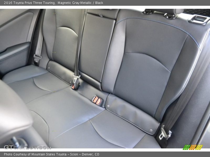Rear Seat of 2016 Prius Three Touring