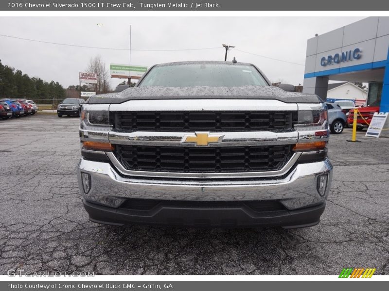 Tungsten Metallic / Jet Black 2016 Chevrolet Silverado 1500 LT Crew Cab
