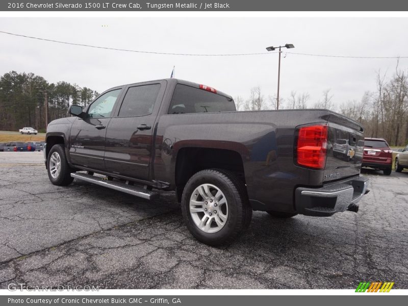 Tungsten Metallic / Jet Black 2016 Chevrolet Silverado 1500 LT Crew Cab