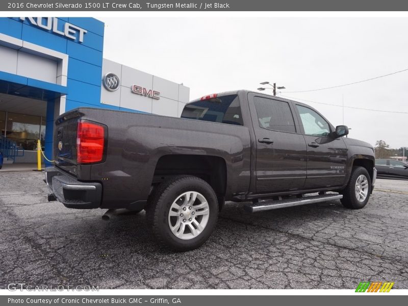 Tungsten Metallic / Jet Black 2016 Chevrolet Silverado 1500 LT Crew Cab