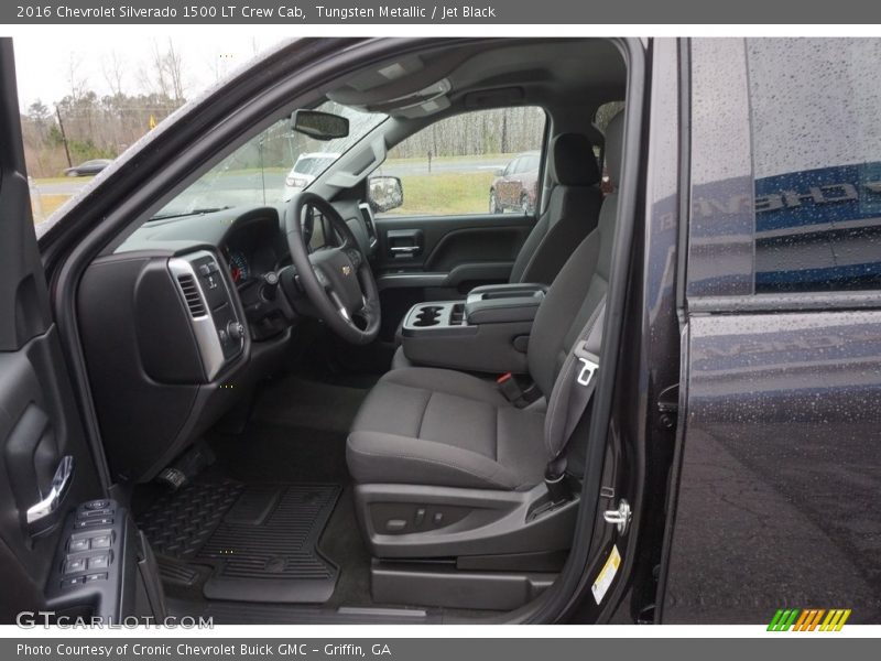 Tungsten Metallic / Jet Black 2016 Chevrolet Silverado 1500 LT Crew Cab
