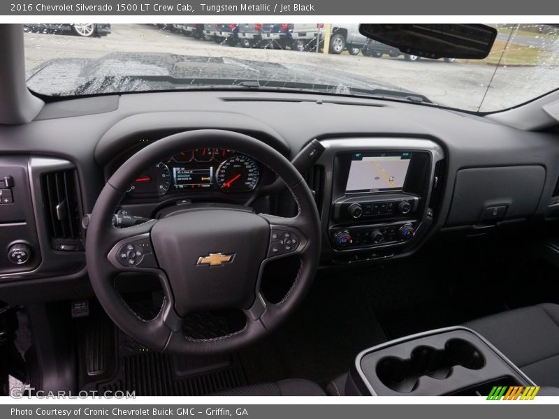 Tungsten Metallic / Jet Black 2016 Chevrolet Silverado 1500 LT Crew Cab