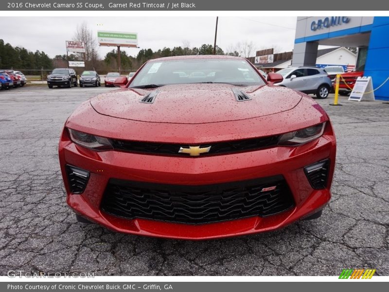 Garnet Red Tintcoat / Jet Black 2016 Chevrolet Camaro SS Coupe