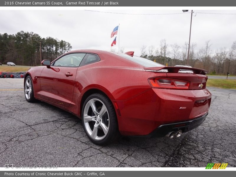 Garnet Red Tintcoat / Jet Black 2016 Chevrolet Camaro SS Coupe