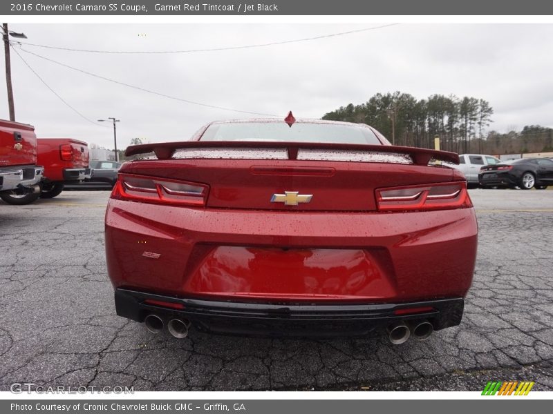 Garnet Red Tintcoat / Jet Black 2016 Chevrolet Camaro SS Coupe