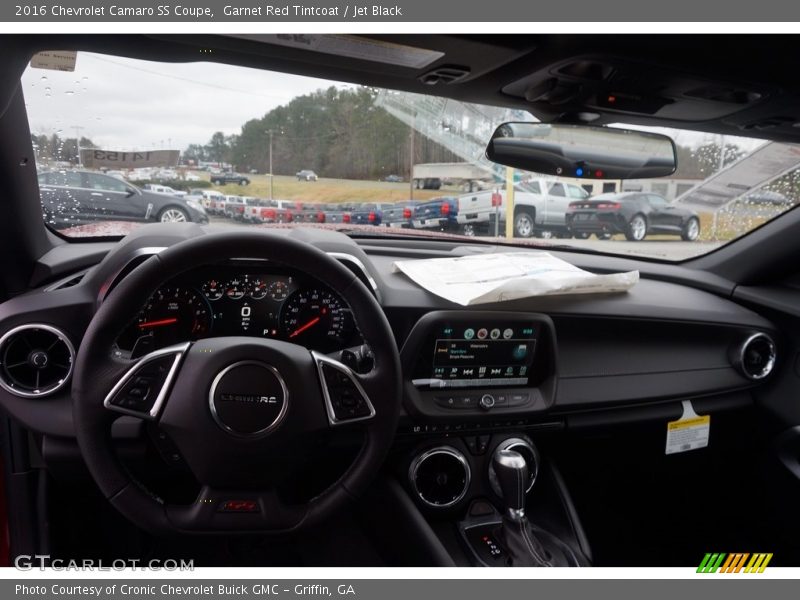 Garnet Red Tintcoat / Jet Black 2016 Chevrolet Camaro SS Coupe