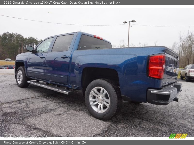  2016 Silverado 1500 LT Crew Cab Deep Ocean Blue Metallic
