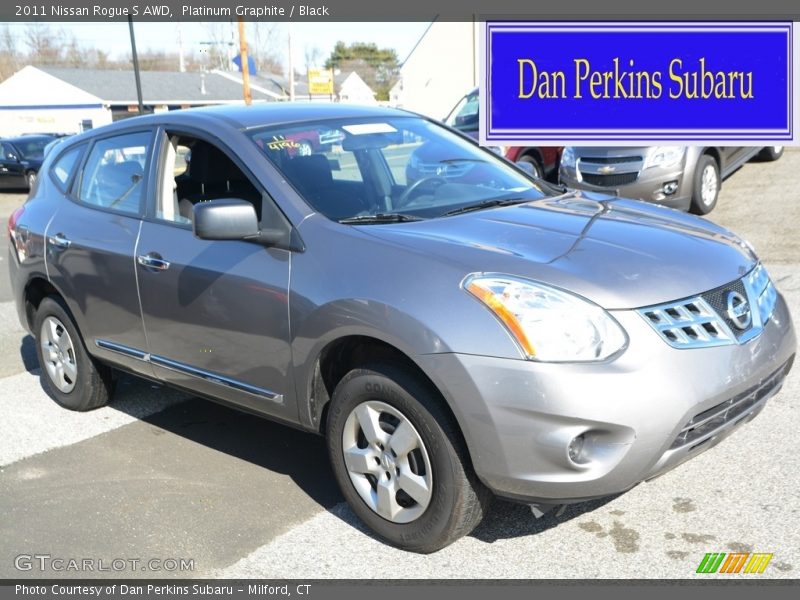 Platinum Graphite / Black 2011 Nissan Rogue S AWD
