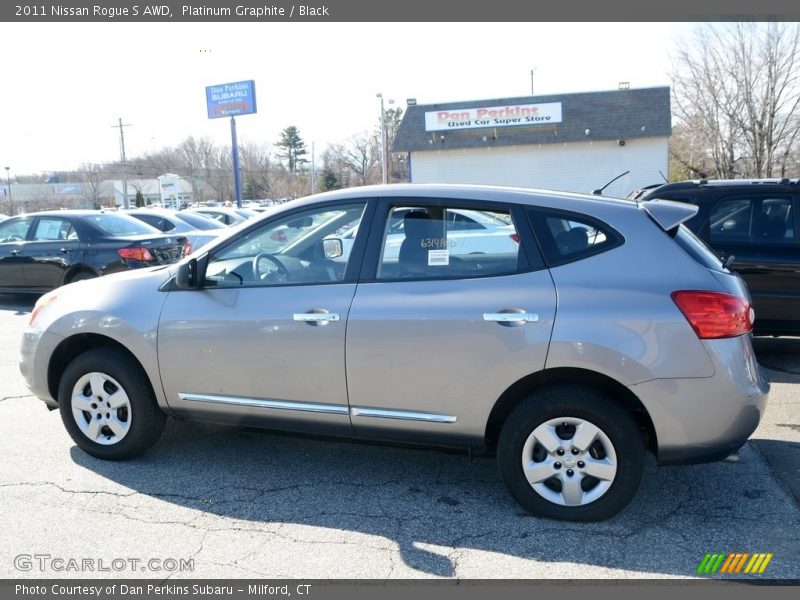Platinum Graphite / Black 2011 Nissan Rogue S AWD