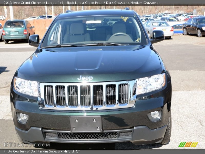 Black Forest Green Pearl / Dark Graystone/Medium Graystone 2013 Jeep Grand Cherokee Laredo 4x4