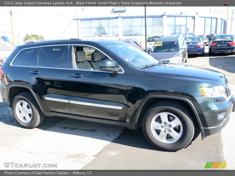 Black Forest Green Pearl / Dark Graystone/Medium Graystone 2013 Jeep Grand Cherokee Laredo 4x4
