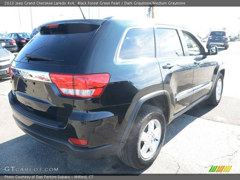 Black Forest Green Pearl / Dark Graystone/Medium Graystone 2013 Jeep Grand Cherokee Laredo 4x4