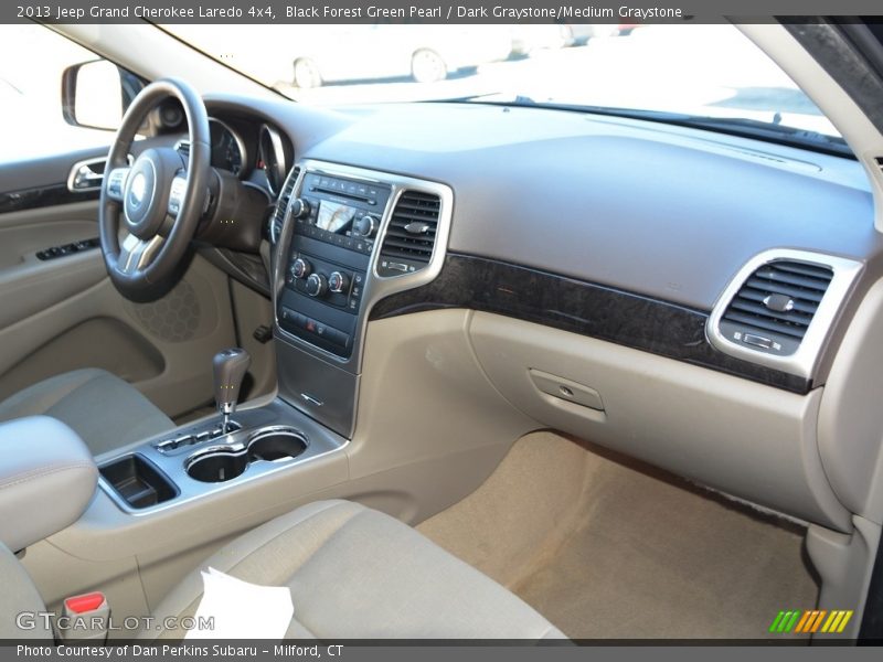 Black Forest Green Pearl / Dark Graystone/Medium Graystone 2013 Jeep Grand Cherokee Laredo 4x4