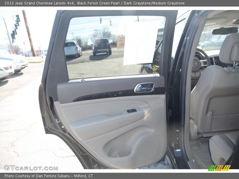 Black Forest Green Pearl / Dark Graystone/Medium Graystone 2013 Jeep Grand Cherokee Laredo 4x4