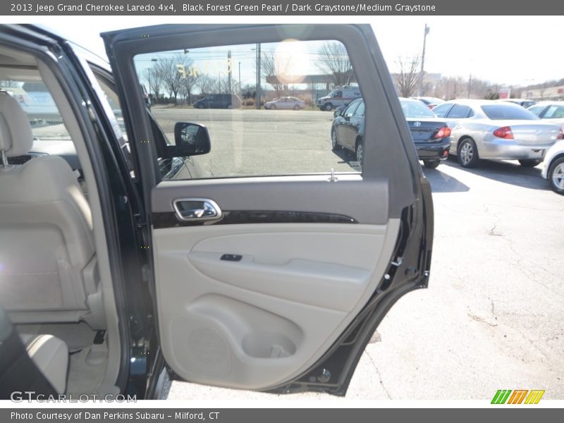 Black Forest Green Pearl / Dark Graystone/Medium Graystone 2013 Jeep Grand Cherokee Laredo 4x4