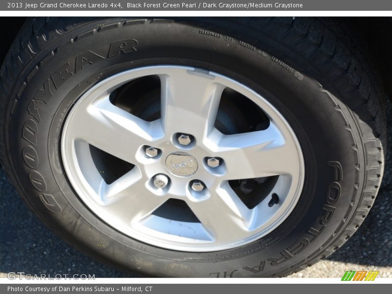 Black Forest Green Pearl / Dark Graystone/Medium Graystone 2013 Jeep Grand Cherokee Laredo 4x4