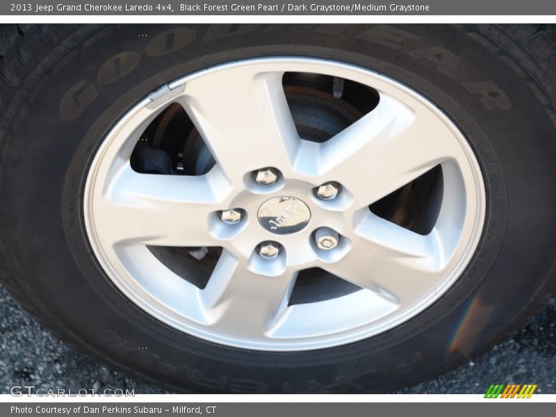 Black Forest Green Pearl / Dark Graystone/Medium Graystone 2013 Jeep Grand Cherokee Laredo 4x4
