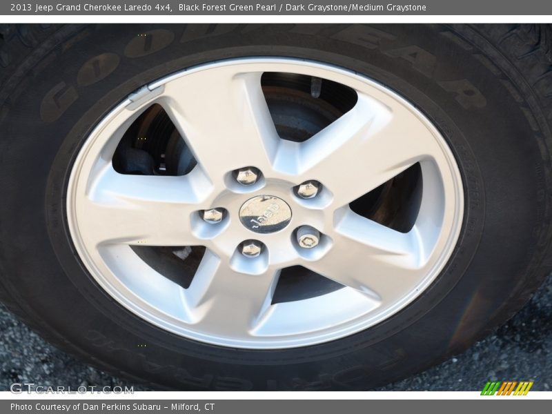 Black Forest Green Pearl / Dark Graystone/Medium Graystone 2013 Jeep Grand Cherokee Laredo 4x4