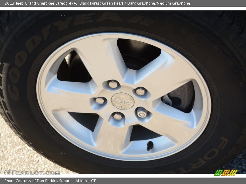 Black Forest Green Pearl / Dark Graystone/Medium Graystone 2013 Jeep Grand Cherokee Laredo 4x4