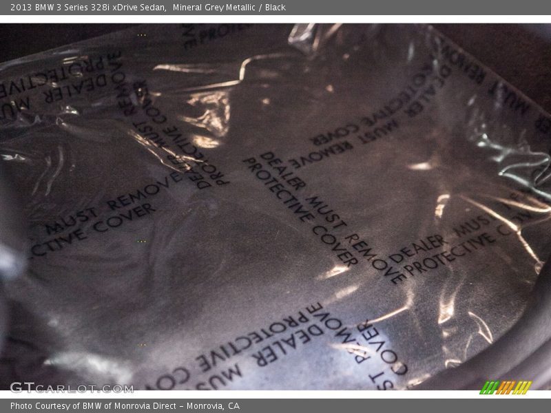 Mineral Grey Metallic / Black 2013 BMW 3 Series 328i xDrive Sedan