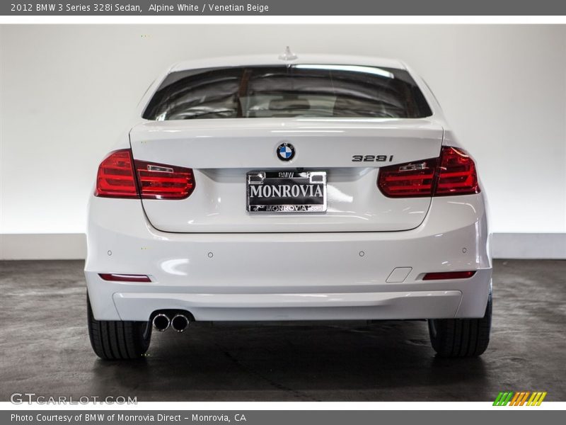 Alpine White / Venetian Beige 2012 BMW 3 Series 328i Sedan