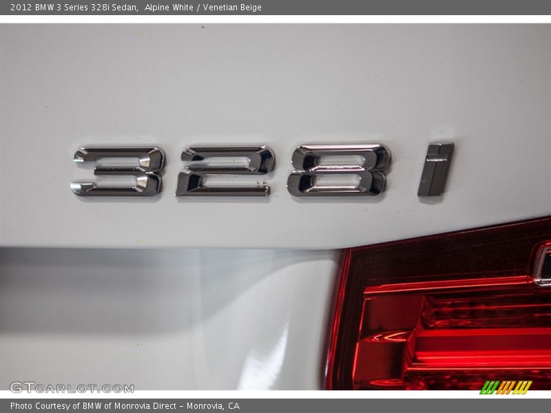 Alpine White / Venetian Beige 2012 BMW 3 Series 328i Sedan