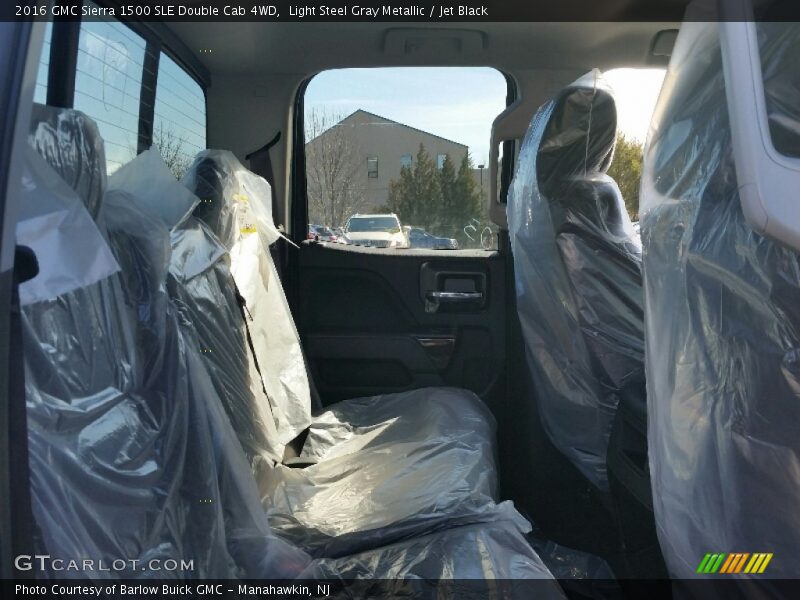 Light Steel Gray Metallic / Jet Black 2016 GMC Sierra 1500 SLE Double Cab 4WD