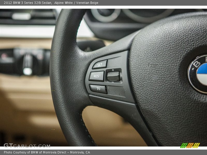 Alpine White / Venetian Beige 2012 BMW 3 Series 328i Sedan