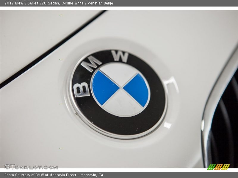 Alpine White / Venetian Beige 2012 BMW 3 Series 328i Sedan
