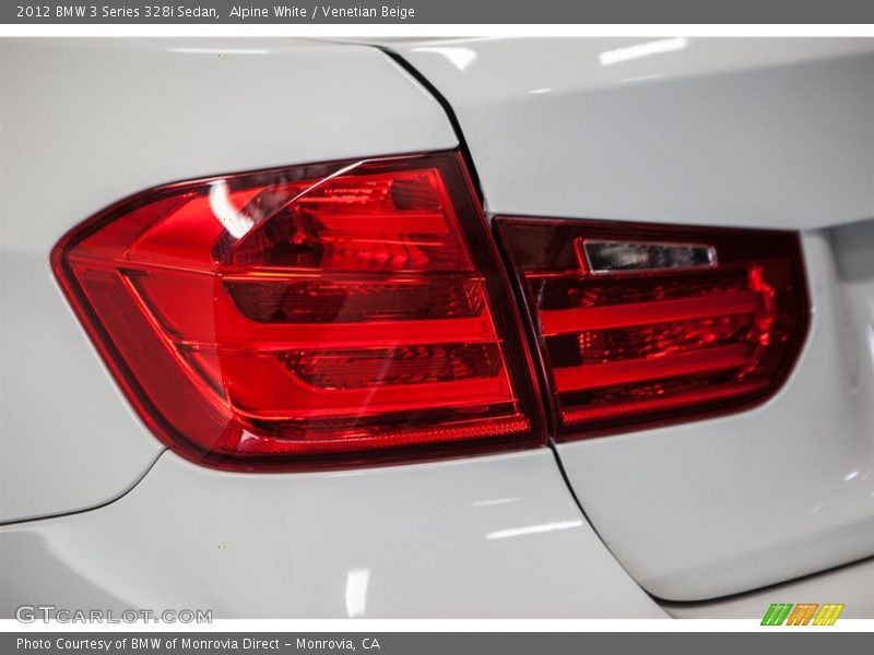 Alpine White / Venetian Beige 2012 BMW 3 Series 328i Sedan