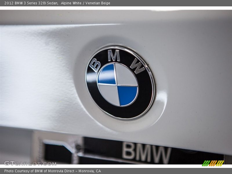 Alpine White / Venetian Beige 2012 BMW 3 Series 328i Sedan