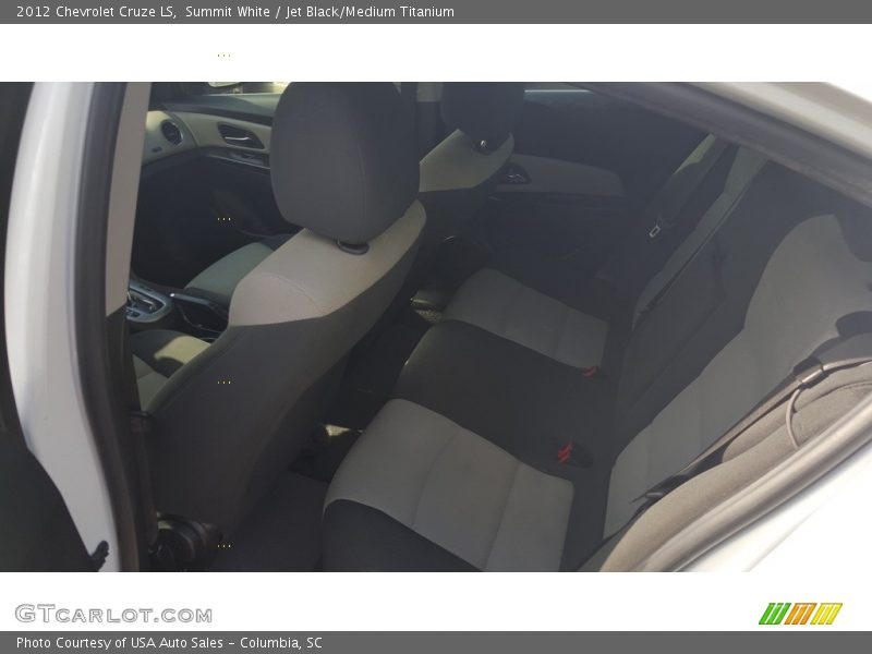 Summit White / Jet Black/Medium Titanium 2012 Chevrolet Cruze LS