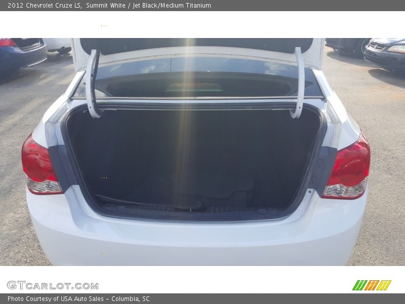 Summit White / Jet Black/Medium Titanium 2012 Chevrolet Cruze LS