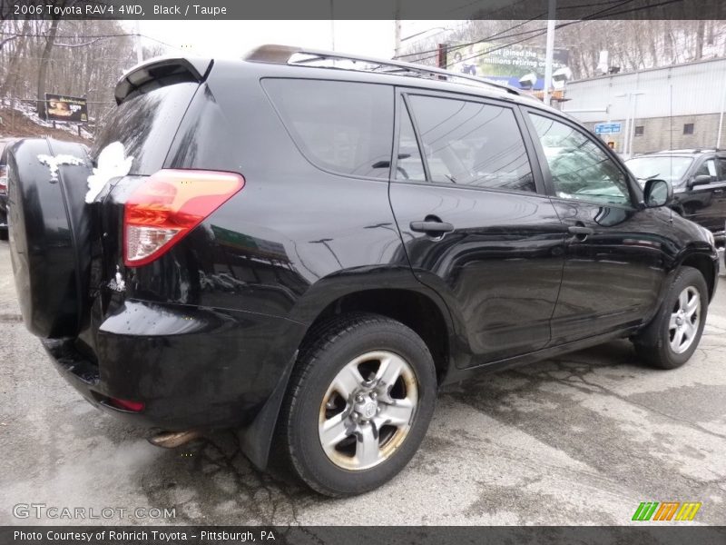 Black / Taupe 2006 Toyota RAV4 4WD