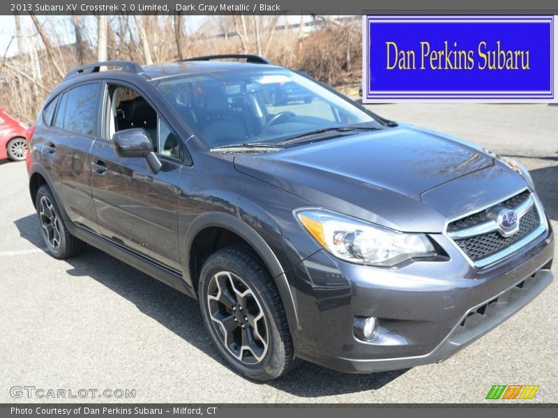 Dark Gray Metallic / Black 2013 Subaru XV Crosstrek 2.0 Limited