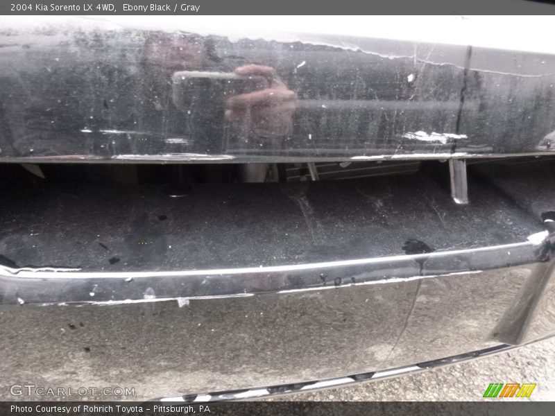 Ebony Black / Gray 2004 Kia Sorento LX 4WD