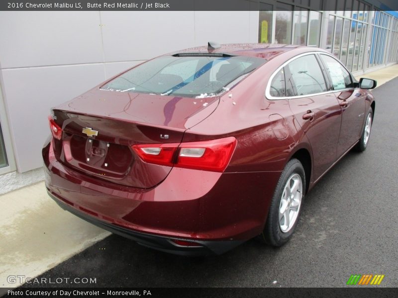 Butte Red Metallic / Jet Black 2016 Chevrolet Malibu LS