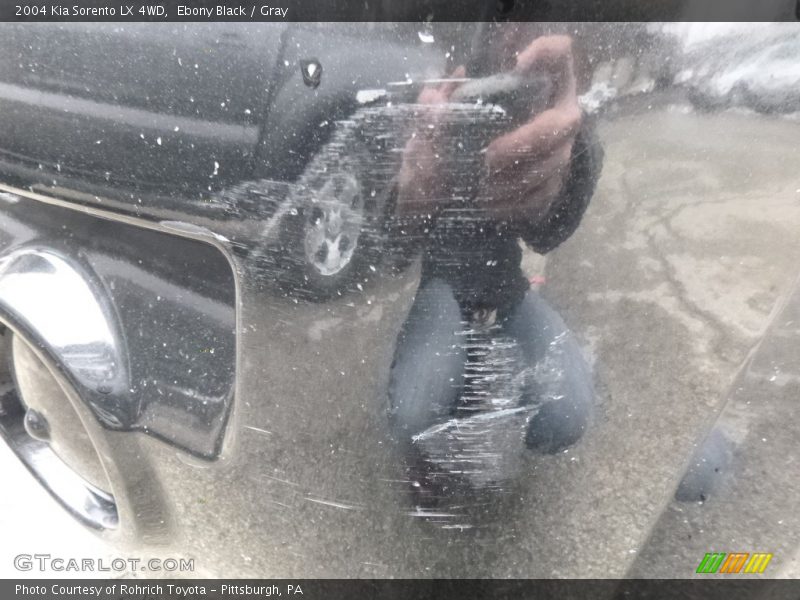 Ebony Black / Gray 2004 Kia Sorento LX 4WD