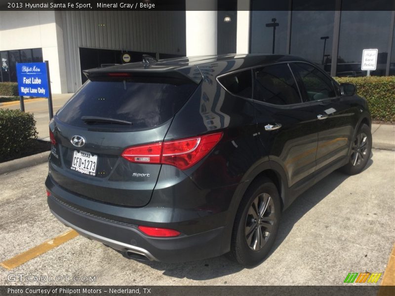 Mineral Gray / Beige 2013 Hyundai Santa Fe Sport