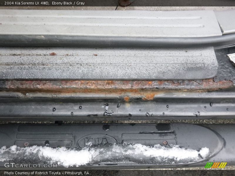 Ebony Black / Gray 2004 Kia Sorento LX 4WD