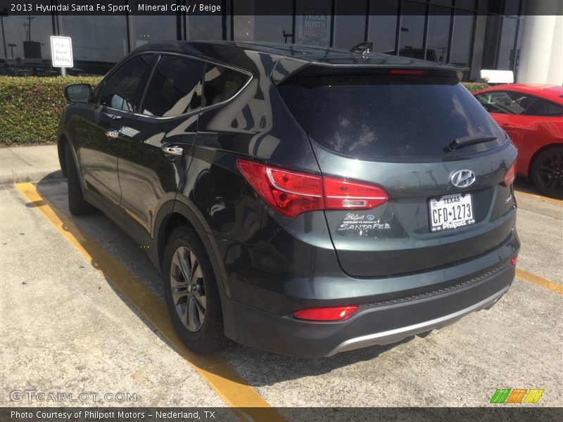 Mineral Gray / Beige 2013 Hyundai Santa Fe Sport