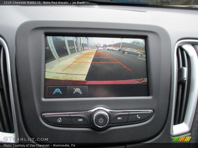 Butte Red Metallic / Jet Black 2016 Chevrolet Malibu LS