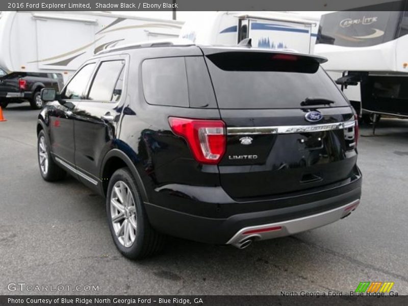 Shadow Black / Ebony Black 2016 Ford Explorer Limited