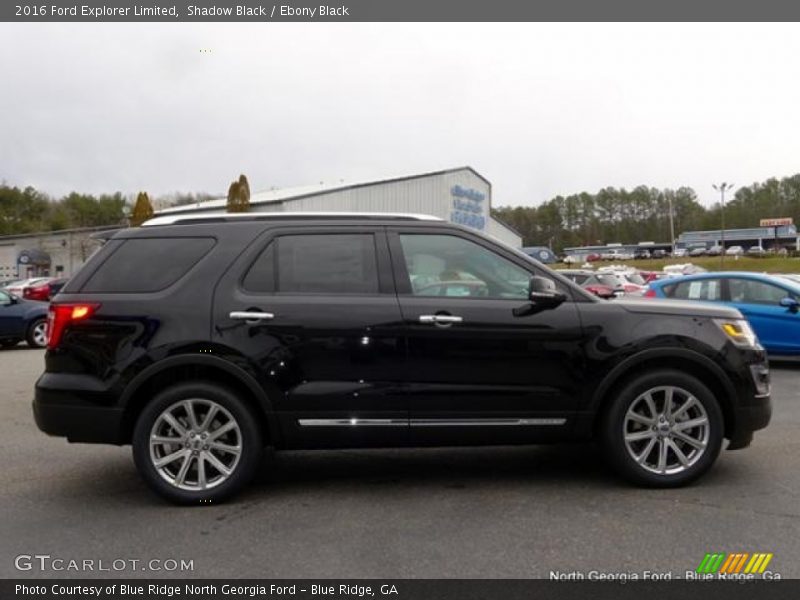 Shadow Black / Ebony Black 2016 Ford Explorer Limited