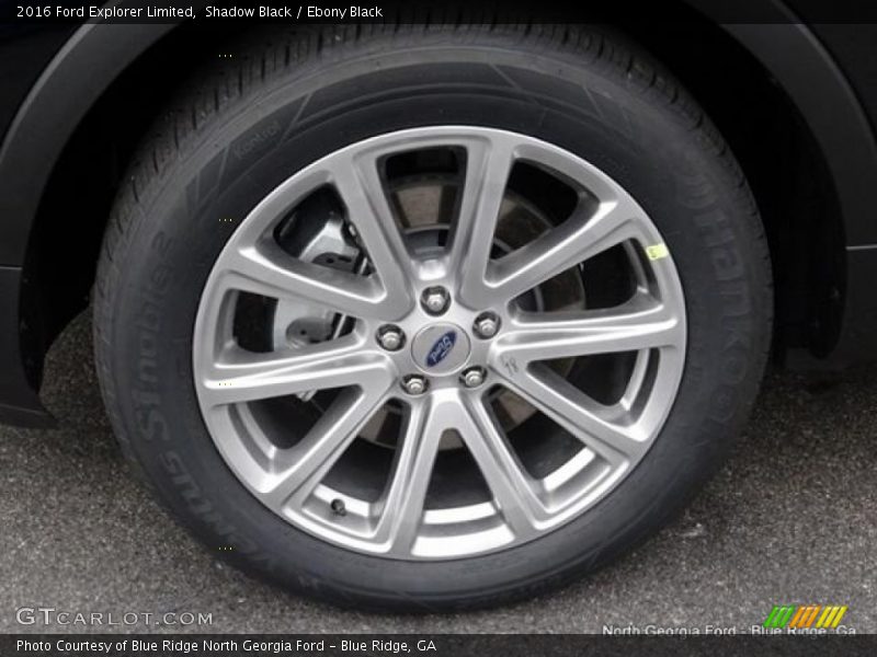 Shadow Black / Ebony Black 2016 Ford Explorer Limited
