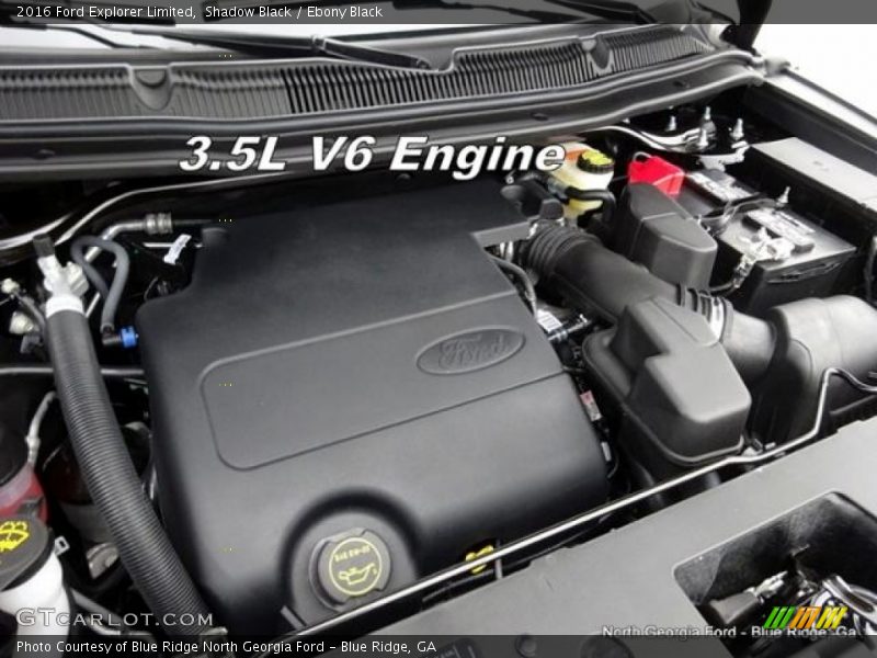 Shadow Black / Ebony Black 2016 Ford Explorer Limited
