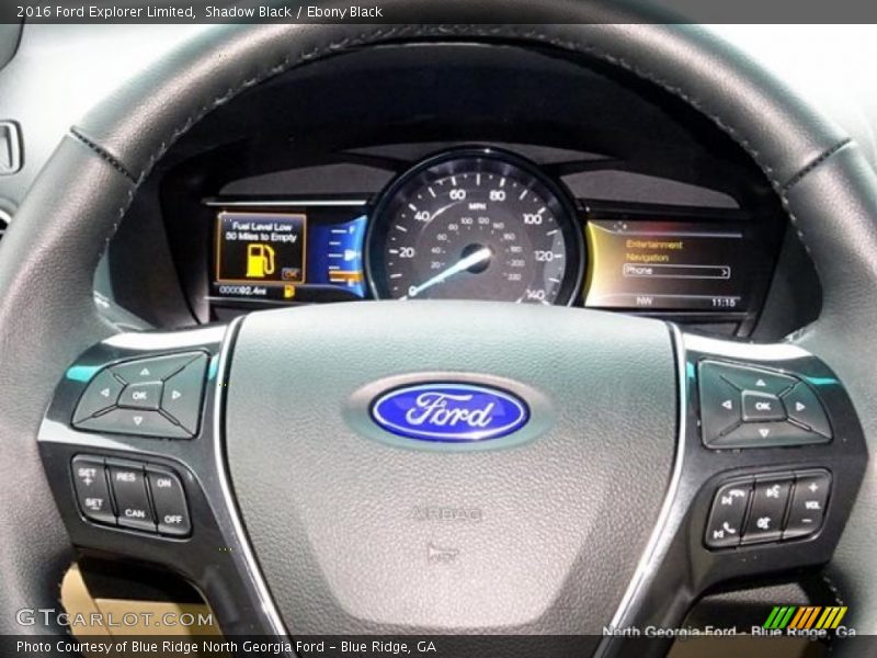 Shadow Black / Ebony Black 2016 Ford Explorer Limited