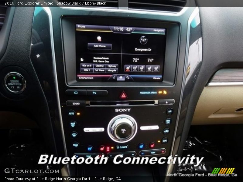 Shadow Black / Ebony Black 2016 Ford Explorer Limited